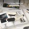 DingLe Portable Folding Air Cushion Comb with Makeup Mirror