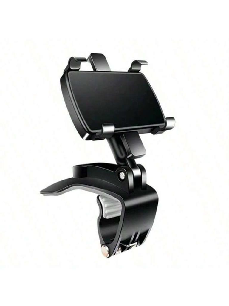 1pcs New Universal Car Phone Holder Dashboard Cell Phone Car Holder Rear View Mirror Sun Visor Baffle Mobile Phone Mount Clip Car Gadgets