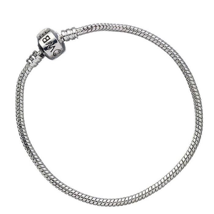 Bracelet - Harry Potter - 21 cm - Argenté - Métal - Livré sur carte