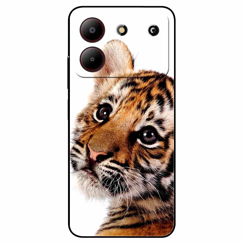 For ZTE Blade A54 4G Case Shockproof TPU Soft Silicone Phone Covers for ZTE Blade A 54 Funda Painted on for BladeA54 Luxury Capa