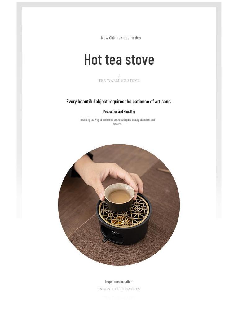 Warm Tea Stove: Candle Warmer for Teapot with Heat Preservation & Incense Burner