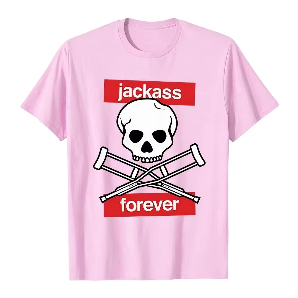 Jackass Best and Last Mark Movie Print Tshirt Unisex Fashion Classic 2026 Summer Street Style Tshirt