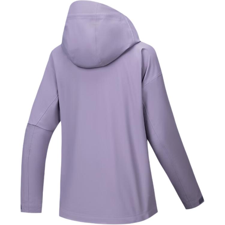 Anta Sports Casual Simple Hooded Zipper Fashion Versatile Breathable Jacket Women Jacket 962536601-5