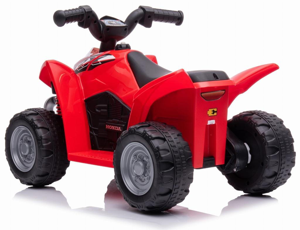 Battery-Powered Car Quad Honda Trx Red