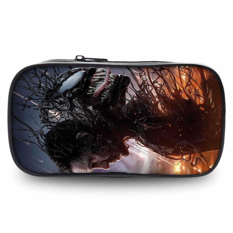 Venom The Last Dance Large Capacity Oxford Material Pencil Pouch Perfect For School And Everyday Use