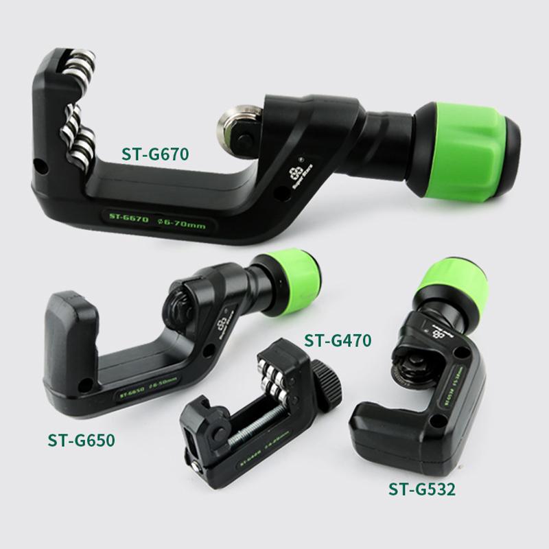 Tube Cutter,Manual Knob Tube Cutter Ball Bearing Cutting Tool for Aluminum Tube for Thinwalled Pipes Such As PPR Pipes Hand Tool
