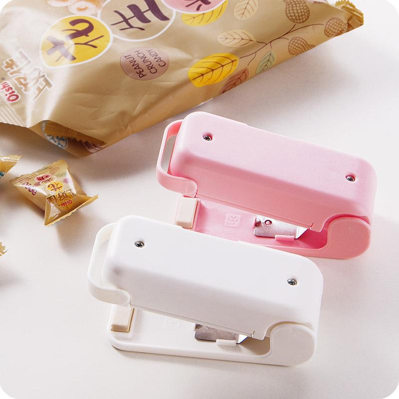 Vacuum Food Sealer Plastic Bag Heat Sealing Snacks Sealer Machine Poly Tubing Plastic Bag Kit Tool