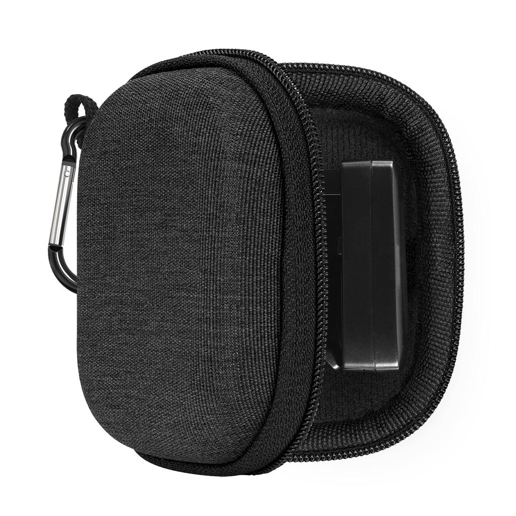 Geekria Shield Case for Guitar Portable Cover Travel Hard Shell Tuner Storage Case with Pick Holder Space Tuner, Bag, (Black)