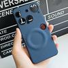 For Nothing Phone 3 Case Magnetic Soft TPU+Nylon Woven Leather Back Anti-Fingerprint Cover for NothingPhone (3)