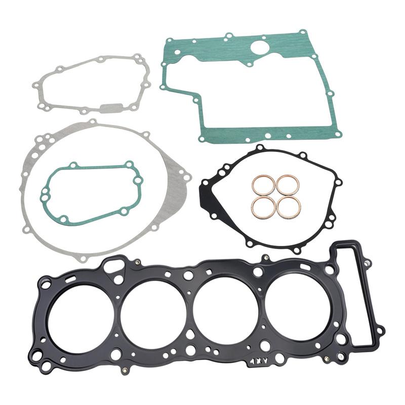 Full Set Cylinder Head Engine Cover Crankcase Oil Pan Cover Gasket Kits For Yamaha R1 YZFR1 1998-2003