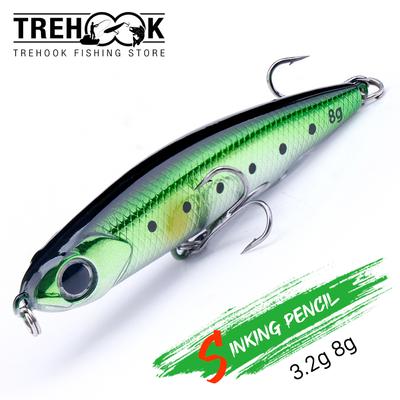 Ultralight Sinking Vibrating Pencil Lure 52mm 65mm Hard Artificial Bait Versatile Crankbaits Pike Bass Fishing Must Have