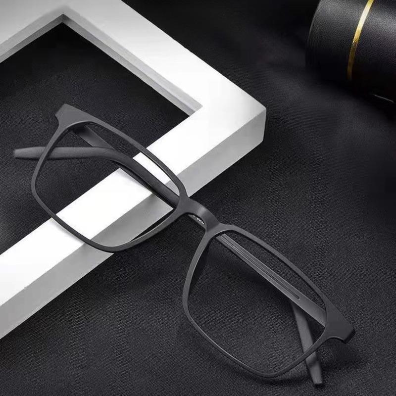 Men Women Ultralight TR90 Frame Reading Glasses Anti Blue Light Business Square Frame Presbyopia Eyeglasses