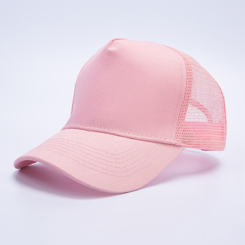 High Quality 6 Panel Mesh Trucker Hat Comfortable Classic Snapback Curved Brim Performance Outdoor Cycling Winter Beach Hip Hop