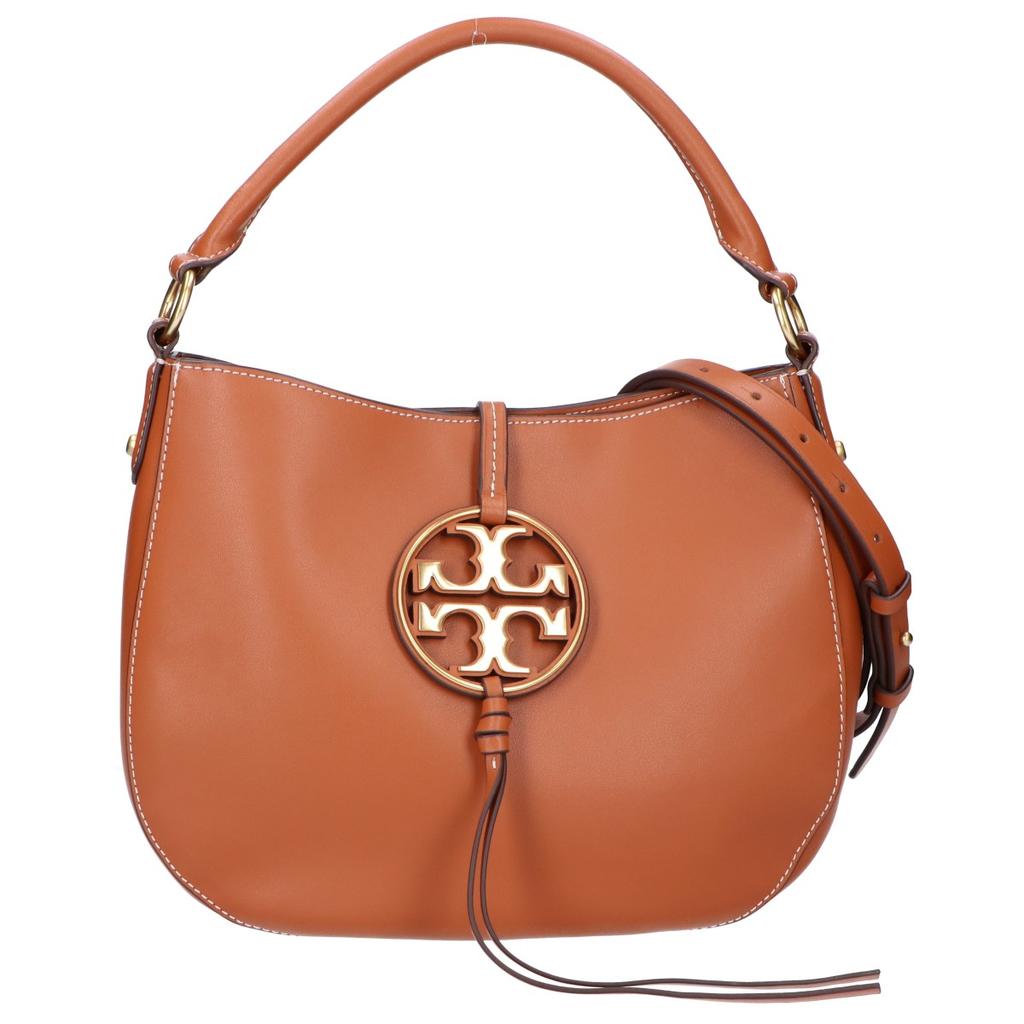 Tory Burch [Excellent Condition] 59698 MILLER METAL MINI HOBO Mirror Metal Mini Hobo Bag Handbag AGED CAMELLOUsed