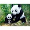 DIY 5D Diamond Painting Lovely Panda Cross Stitch Full Round/Drill Animal Diamond Embroidery Rhinestones Home Decor Gift