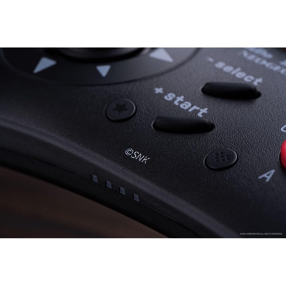 8BitDo NEOGEO Wireless Controller Black neogeo mini with NeoGeo or - [Compatible Mini/Android (9.0 later)/PC]