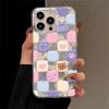 New Mobile Phone Case for Girls Feather Yarn Imd Shell for IPhone Mobile Phone Case with Stand Cute Personality Super Cute and Soft