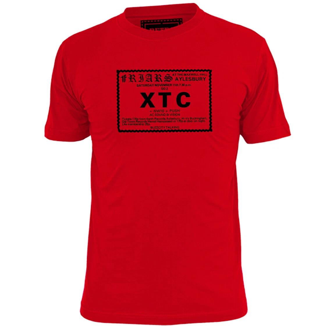 Mens Xtc Aylesbury Inspired Punk Gig T shirt Ruts Damned S