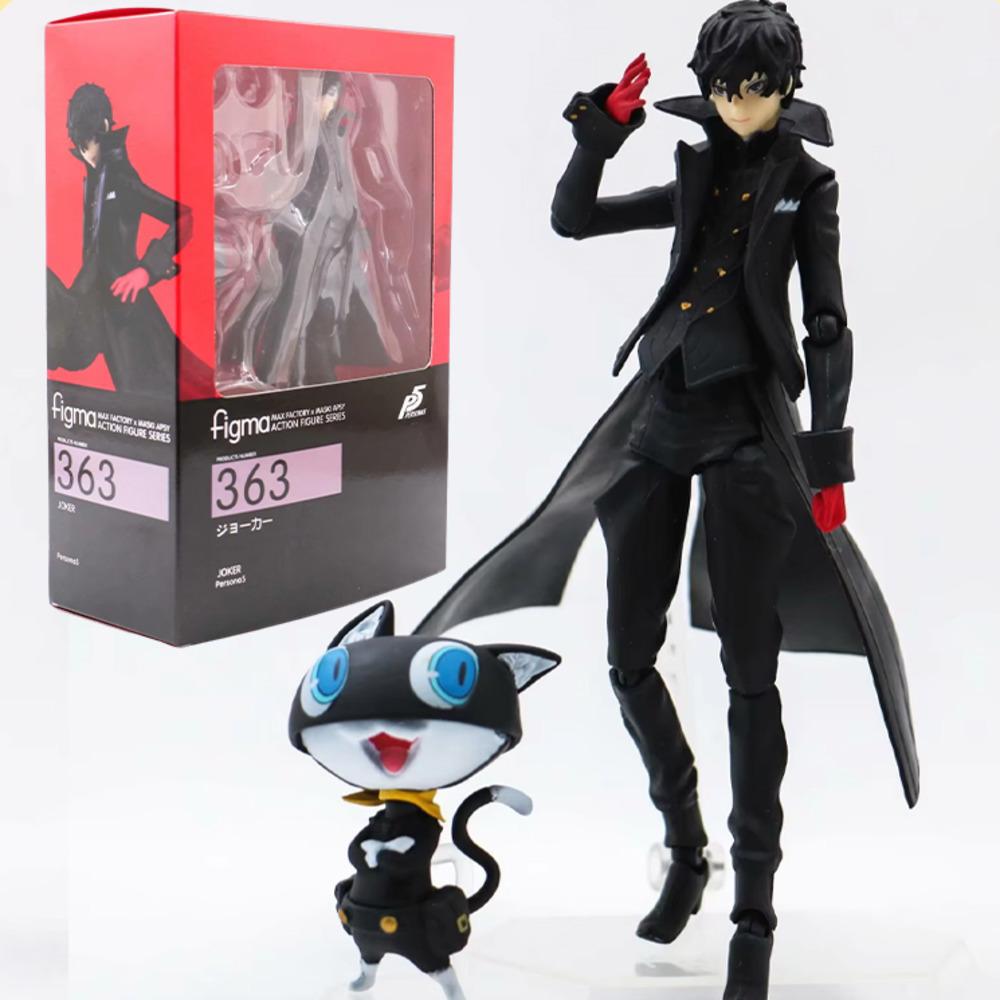 Interesting Toys Unisex Kids Figure Action Amamiya Persona Ren 5 Figures Figma 363 Replica Desk Decoration Doll Statue Collection Model Kid Birthday Gift