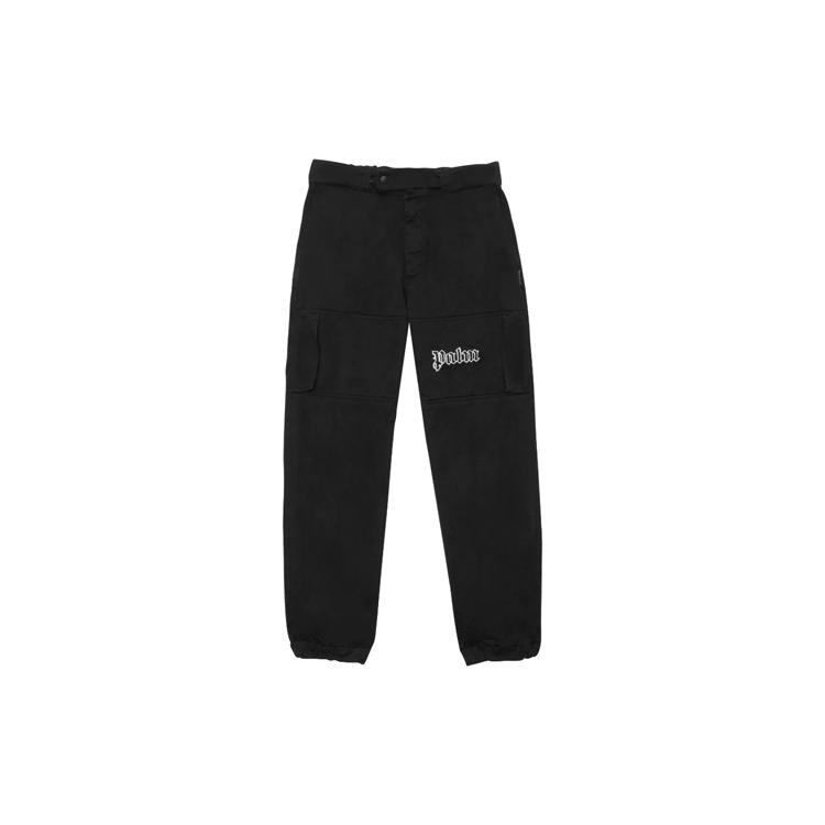PALM ANGELS Cargo Pants Men's Black Moderate PMCA078E20FAB0021001