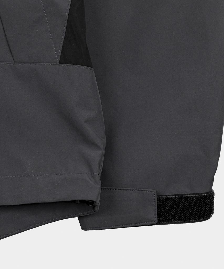 LETTERCOMO Tech Shell Hooded Jacket Charcoal
