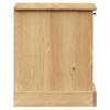 Vidaxl Szafka Nocna Vigo, 42X35X40 Cm, Lite Drewno Sosnowe