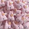 Cute Cartoon Rabbit Doll Head Cotton Brooch DIY Accessory