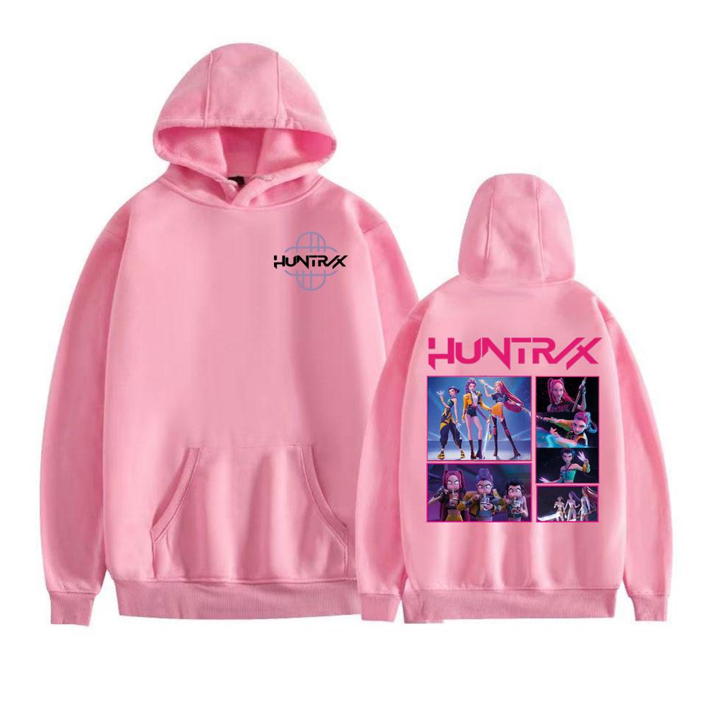 KPop Demon Hunters Guerreras Graphic Hoodies Men Women Clothing Fashion Cartoon Sweatshirt Aesthetic Casual Pullovers Streetwear