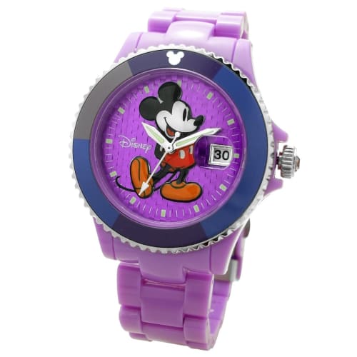 

Disney Toy Watch Mickey Mouse Purple D91084SVPU Men s Watch