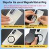 Suport magnetic pliabil pentru telefon mobil, soclu, buzunar, suport pentru Magsafe IPhone 15 14 13 Mac Safe, inel de deget, suport extensibil