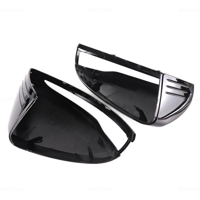 For Mercedes AMG C E S GLC W205 W213 W238 W222 C217 C253 X205 W253 X253 Only LHD Black/Carbon Pattern Rearview Mirror Cap