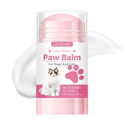 Dog Nose And Paw Balm Dog Paw Cream Cats Dogs Paw Protector Cream Pet Feet Moisturizer Pet Crack Feet Repair Pet Accessories