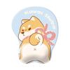 Cartoon Cute Girl 3D Silicone Mouse Pad with Wrist Rest for Office & Esports
