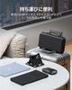 ProtoArc XKM01 Keyboard and Wireless Mouse Set, Foldable, Connects 3 Devices Simultaneously, Bluetooth/USB Connection, Wireless, Lightweight, Compact,