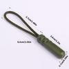10pack Fashion Zippers Pulls Travels Bag Suitcases Backpacks Extend Pullers for Outdoor Equipment