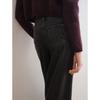 ELLE Women's High-Waist Wide-Leg Jeans