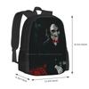 Saw Movie Poster Backpacks For School Teenagers Girls Travel Bags Saw Movie Jigsaw Spiral Film Saw Art Saw 2004 Saw 3 Scary Saw