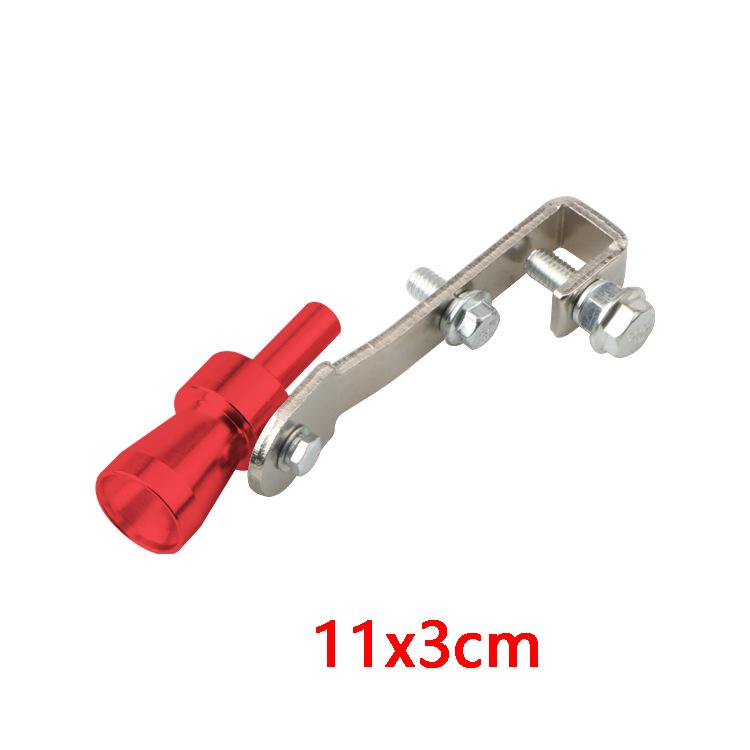 Universal Turbo Sound Auspuffpfeife für Auto Turbo Sound Simulator Pfeife Auspuffrohr Schalldämpfer 18mm Fahrzeug Auto Zubehör