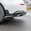 MU Style Rear Bumper Extension Aprons For 2022 2023 2024 11th Gen Honda Civic Hatchback
