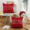 New Christmas Snowman Pillow Living Room Sofa Bedroom Balcony Pillow Home Lumbar Pillow Cover
