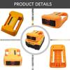 USB Charger Adapter for Dewalt 18V 20V Li-ion Battery with USB and Type-C Fast Charging DCB200 DCB205 for DEWALT