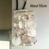 Seashell Ocean-Themed Wind Chime: Creative Hanging Home Decoration Ornament