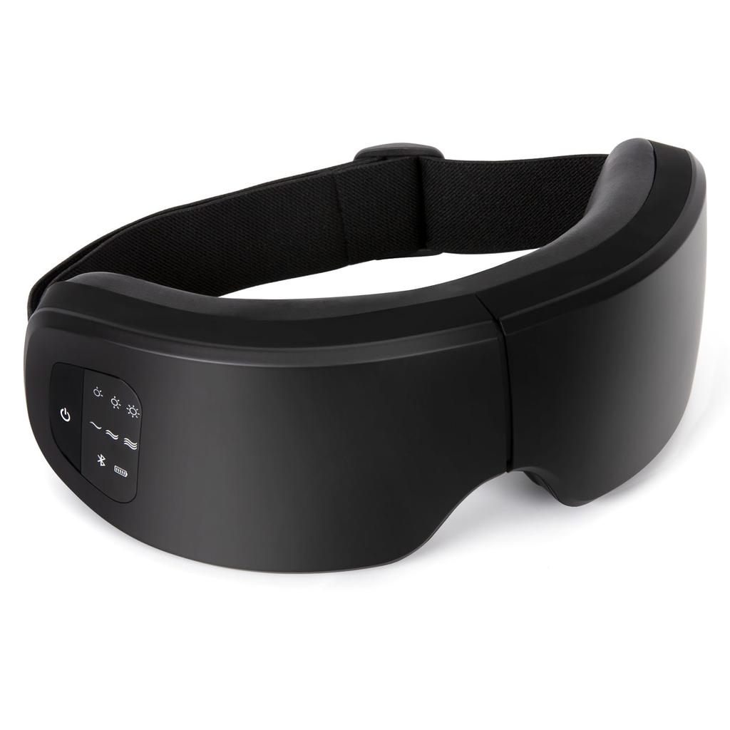 NIPLUX EYE RELAX S Augenwärmer, Maske, Wiederaufladbar, Pflege, Funktion, Musik, Tag, Geburtstage, Perfektes Geschenk zum Tag der älteren Generation