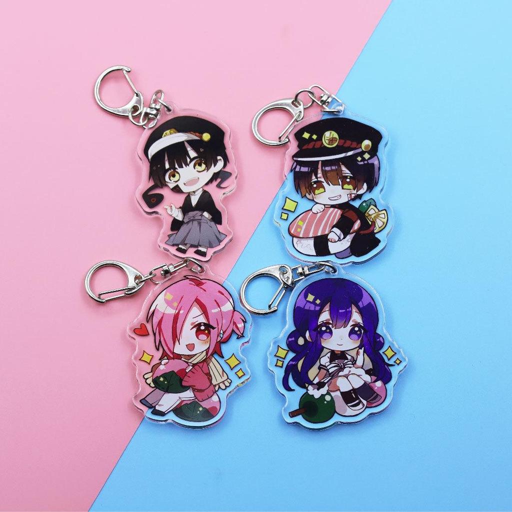 Toilet-bound Hanako-kun Acrylic Keychain: Akane, Aoi, Mitsuba, Sakura, Yugi, Nene Characters