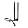Fishing Windproof Stick Alarm Gear Snag Bites Bar Fishing Snag Ear Bar with LED Light Fishing Tackle Accessories