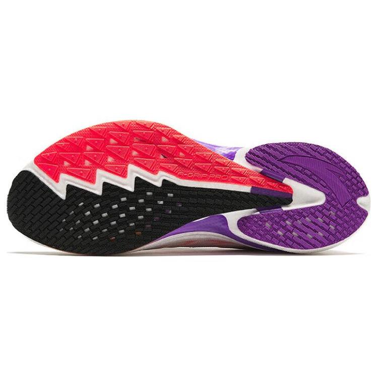 New Anta MACH 4.0 Cushioning, Slip Resistant, Rebound Low Top Running Shoes Men's Black White 112415583-5
