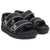 MLB Sandal Beach Sandals Unisex Black Sneakers 3ASDTPD43-50BKS