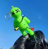 Voodoo Golf Ball Tee Holder Novelty Keychain Accessories for Bags Gifts for Men Fits 3 2 1 Tees 1/4, 3/4, 1/2 (Green)
