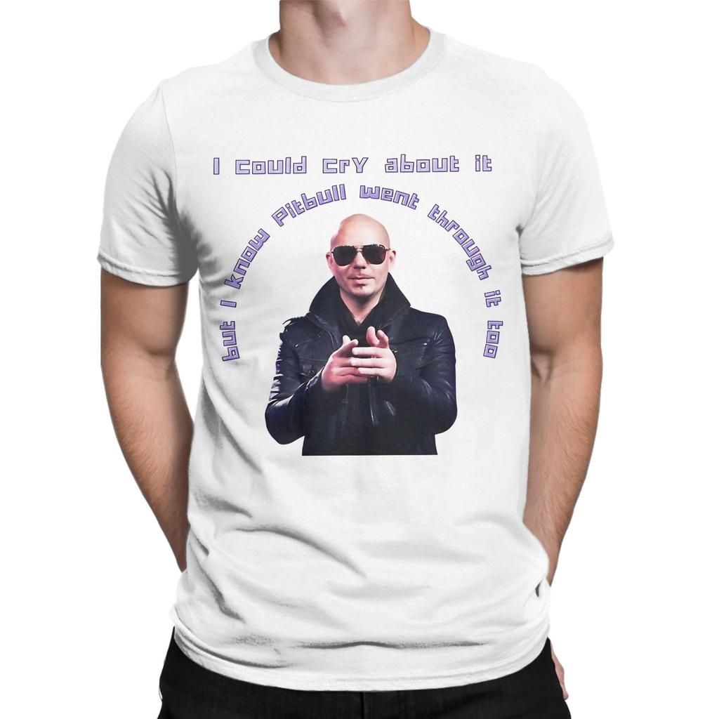 Maglietta Unisex Stampata Pitbull Mr Worldwide Tour 2026 T Shirt 100% Cotone Magliette Abbigliamento
