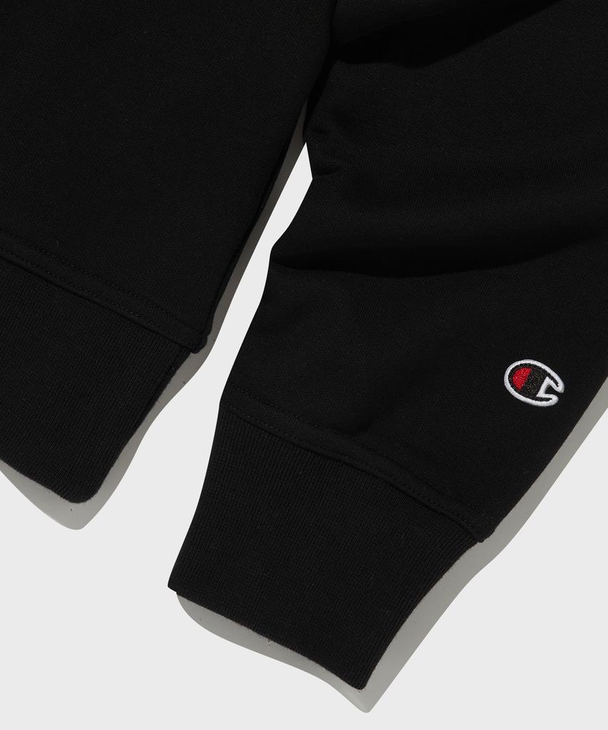 CHAMPION Small Script Logo Crewneck Sweatshirt Black